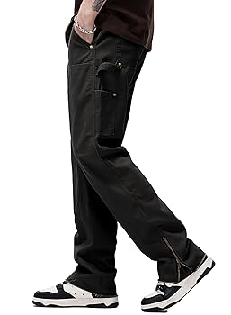 パンツ THE COLDEST MOMENT TCM carpenter pants black Carpenter Pant - Black – JJJJound